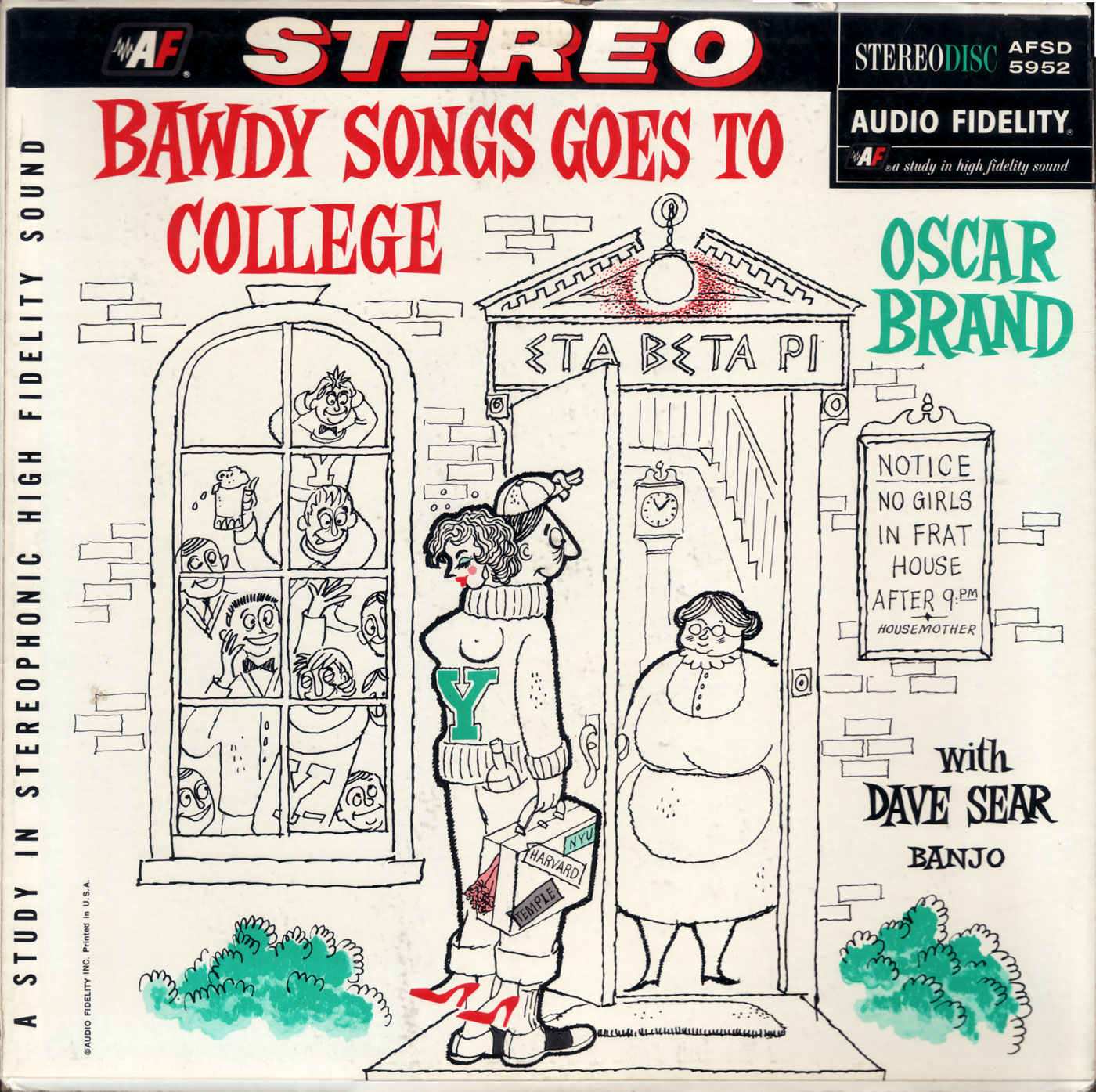 Bawdy Songs Goes To College